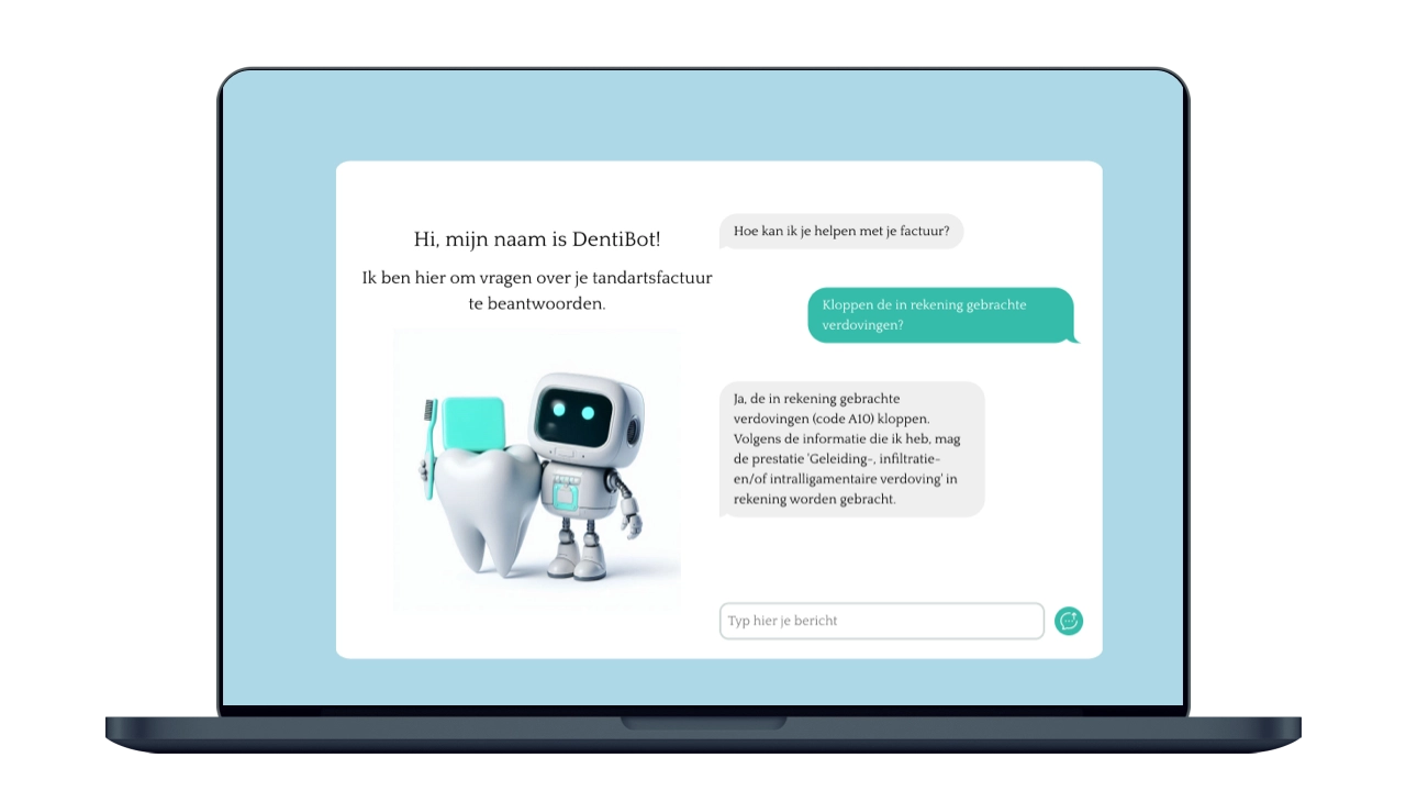 DentiBot - AI Chatbot for Dental Invoice Analysis